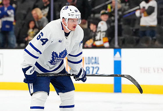 David Kämpf v dresu Toronto Maple Leafs