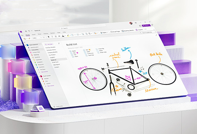 OneNote mění způsob práce s poznámkami a čeká na umělou inteligenci