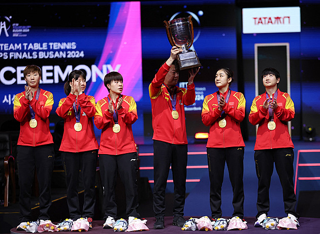 Čínské stolní tenistky získaly po finálovém dramatu 23. světový titul