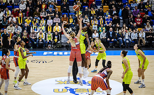 Basketbalistky USK Praha odehrají dubnové Final Four Euroligy v Mersinu