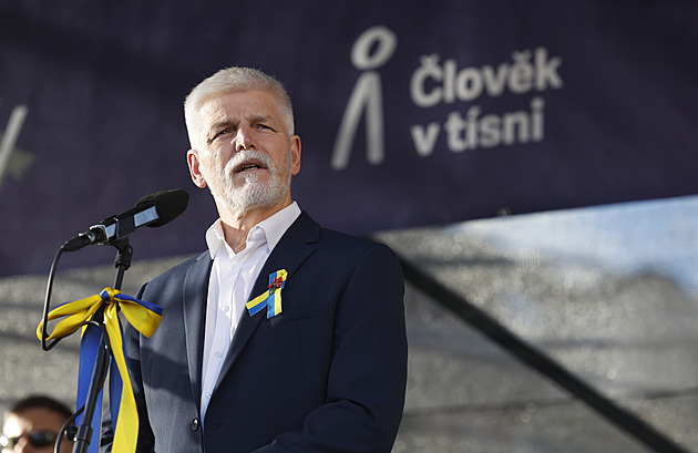 Tři roky od ruské invaze přijde na akci na podporu Ukrajiny i prezident Pavel