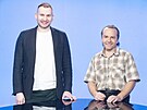 Hosty poadu Rozstel jsou Jan Kotík (vlevo), projektový koordinátor koda Auto...