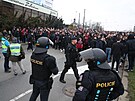 Sparantí fanouci pochodují do Edenu na pohárové derby se Slavií.