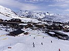 Lyaské stedisko Alpe dHuez