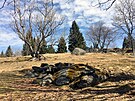 �esk� �leby � krajina pod zaniklou osadou Kamenn� Hlava