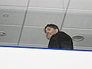Kladenský majitel, mana�er i hrá� v jedné osob� Jaromír Jágr sleduje po návratu...