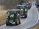 Destky zemdlc zamily k budov Sttnho zemdlskho intervenn fondu v...