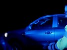 Policistky pron�sledovaly v N�chod� ukraden� auto