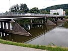 Oprava mostu pes eku Moravu si vyd jeho plnou uzavrku. (nor 2024)