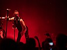 Koncert skupiny Depeche Mode (22. února 2024, O2 arena, Praha). Na snímku David...