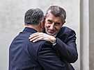 Ma�arský premiér Viktor Orbán se setkal s Andrejem Babi�em. (27. února 2024)