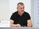 Tiskovka FK Ústí nad Labem ped startem FL, únor 2024.  Václav Koíek,...