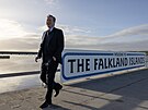 éf britské diplomacie David Cameron na návtv Falkland, souostroví v jiním...