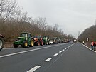 Protestujc zemdlci zastavili provoz na hraninm pechodu na Slovensko v...