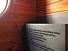 Sauna z projektu Aranka - autor Architektura srdcem  Martin Konar  