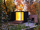 Sauny v sob spojují architekturu, design a ivotní styl. Vstup do sauny je...