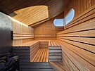 V Yakisugi saun pouili architekti topolové devo.