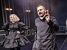 Inscenace Hamlet v Klicperov divadle v reii Pavla Kheka