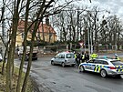 �idi� uj�d�l p�ed policejn� hl�dkou, v Dob��i naboural. (22. �nora 2024)