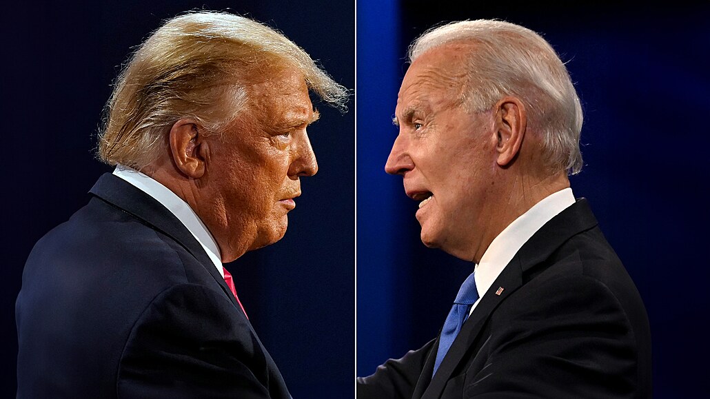 Donald Trump a Joe Biden