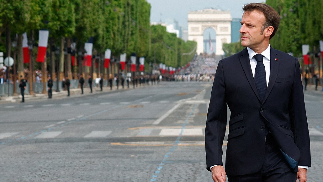 Emmanuel Macron: Vyslání západních voják na Ukrajinu by se nemlo do budoucna...
