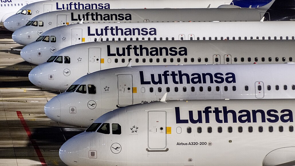 Stávka pozemního personálu spolenosti Lufthansa ochromí provoz na velkých...