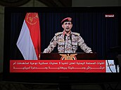 Mluvčí jemenských Húsiů informuje o nových útocích na západní lodě. (22. února...