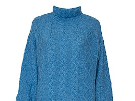 Blankytn modrý svetr z módy nikdy nevyjde, cena 1429 K