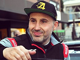 S Fabií Rally2 bude v letoní sezon jezdit výcar Stefano Mella v tamním...