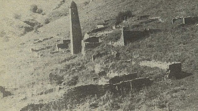 Pozůstatky �e�ensk� vesnice Chajbach