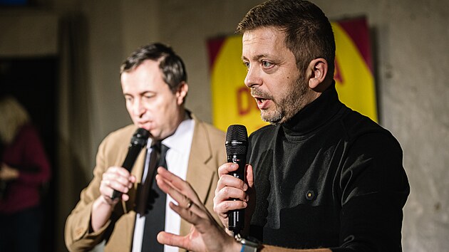 Ministr vnitra a f STAN Vt Rakuan pi dal Debat bez cenzury, tentokrt z Kltern spky Bevnovskho kltera v Praze