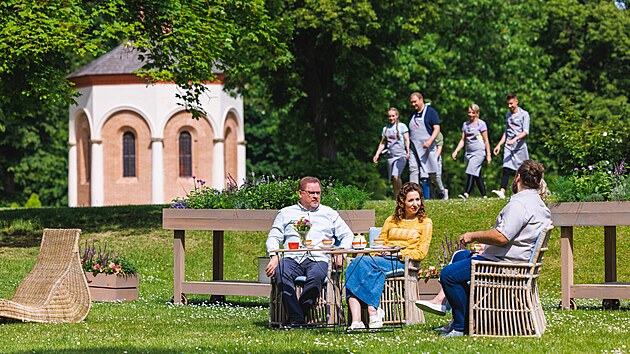 Nat��en� t�et� �ady prob�halo loni v l�t� op�t v n�dhern�m prost�ed� z�meck�ho parku.