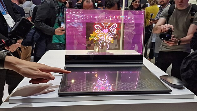 Lenovo Transparent Display Laptop Concept