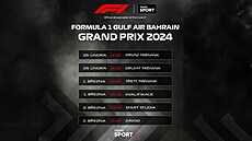 Rozpis zaátku nové sezóny formule 1