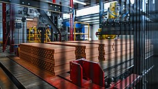 Linka na výrobu brou�ených cihel.