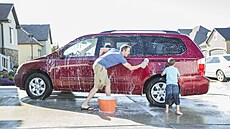 USA mytí auta dm dvorek automyka