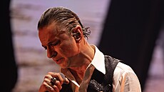 Koncert skupiny Depeche Mode (22. února 2024, O2 arena, Praha). Na snímku David...