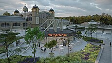 Oprav se do�ká i K�i�íkova fontána a st�echy p�ilehlých pavilon�. To u� bude...