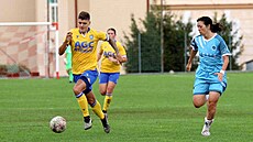 Simona Perková úto�í v dresu Teplic.