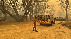 V Texasu na jihu Spojených států se rychle šíří lesní požáry. (27. února 2024)