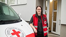 Ředitelka zlínské pobočky Českého Červeného kříže Michaela Stýblová (únor 2024)
