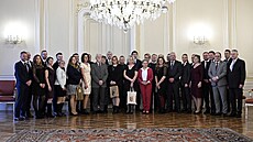 Prezident Petr Pavel p�ijal na Pra�ském hrad� starosty vít�zných obcí sout�e...