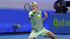 Jakub Menšík ve finále turnaje v Dauhá
