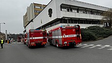Požár ve Fakultní nemocnici Bulovka (29. února 2024)