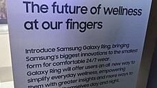 Chytrý prsten Samsung Galaxy Ring