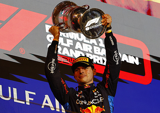 Max Verstappen, vítz Velké ceny Bahrajnu