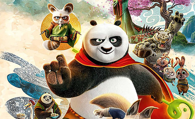 RECENZE: Duchovno mu nesedí, radši mlátí šmejdy. Kung Fu Panda 4