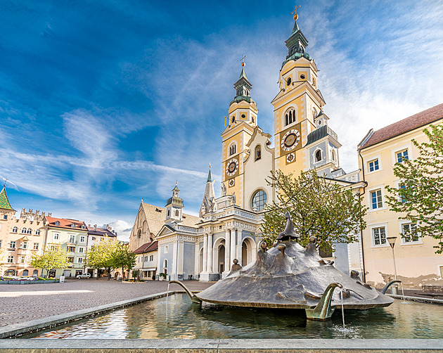 Starobylé město Havlíčka Borovského. Brixen láká na lyžování i památky