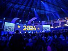 Kongres Evropské lidové strany v Bukureti (6. bezna 2024)
