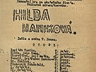 Pbh Krsn Hildy se dostal a na divadeln prkna. Pedstaven bylo mldei...